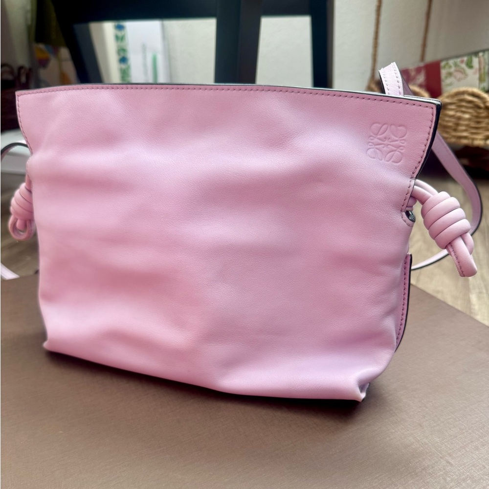 Loewe Flamenco Mini Clutch Orchid